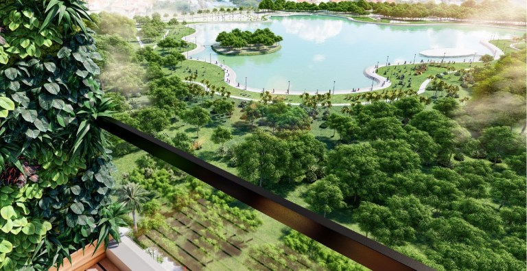 Chung cư Động Lực Tower view trực diện hồ Hạ Đình