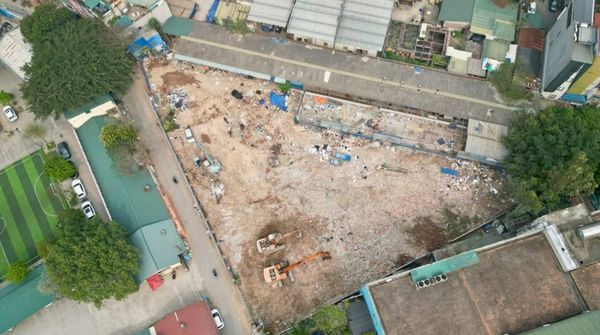tiến độ chung cư Động Lực Tower 130 Hạ Đình