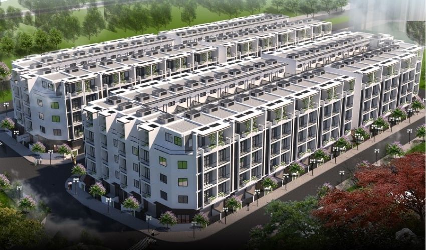 Sản phẩm liền kề tại dự án Minh Giang phường Phú Diễn