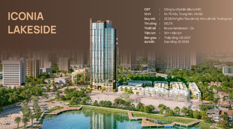 Chung cư Iconia Lakeside 54 Tố Hữu