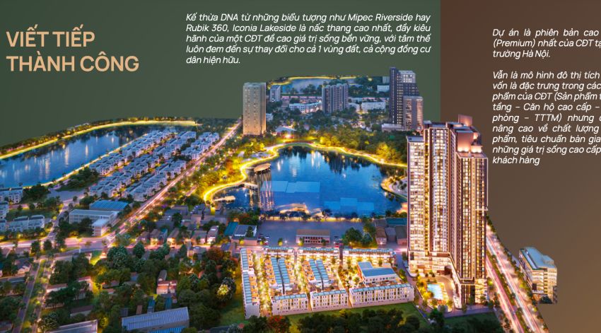 Viết tiếp câu truyện thành công tại Chung cư Iconia Lakeside 54 Tố Hữu