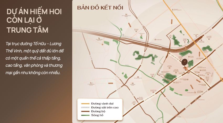 Vị trí đắt giá của dự án Iconia Lakeside 54 Tố Hữu đã tạo nên sức hút lớn