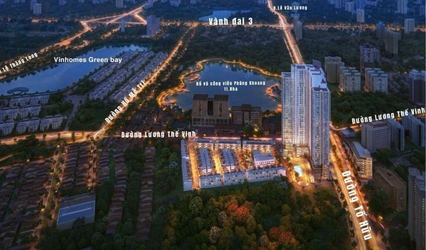 Quy hoạch và các loại hình sản phẩm ở Mic Tower 54 Tố Hữu